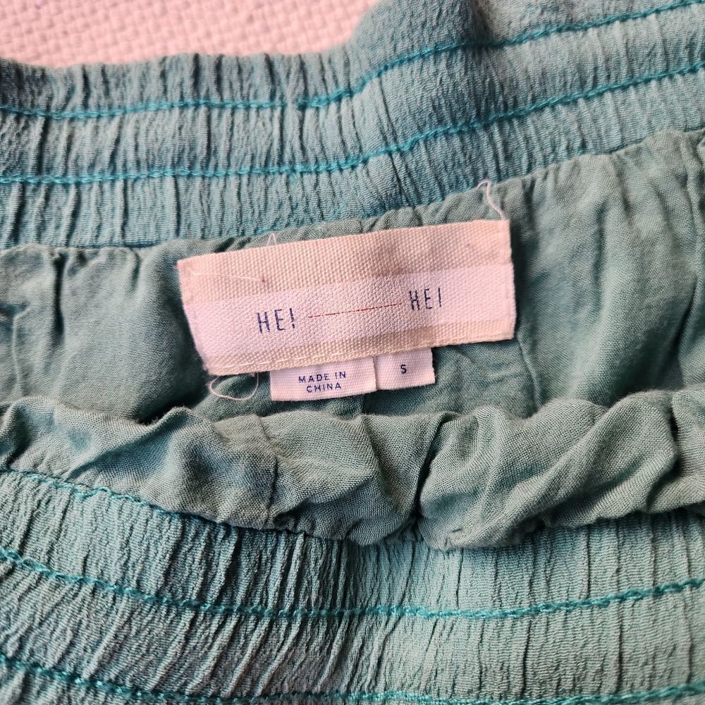Anthropologie hei hei embroidered shorts - Picture 5 of 9
